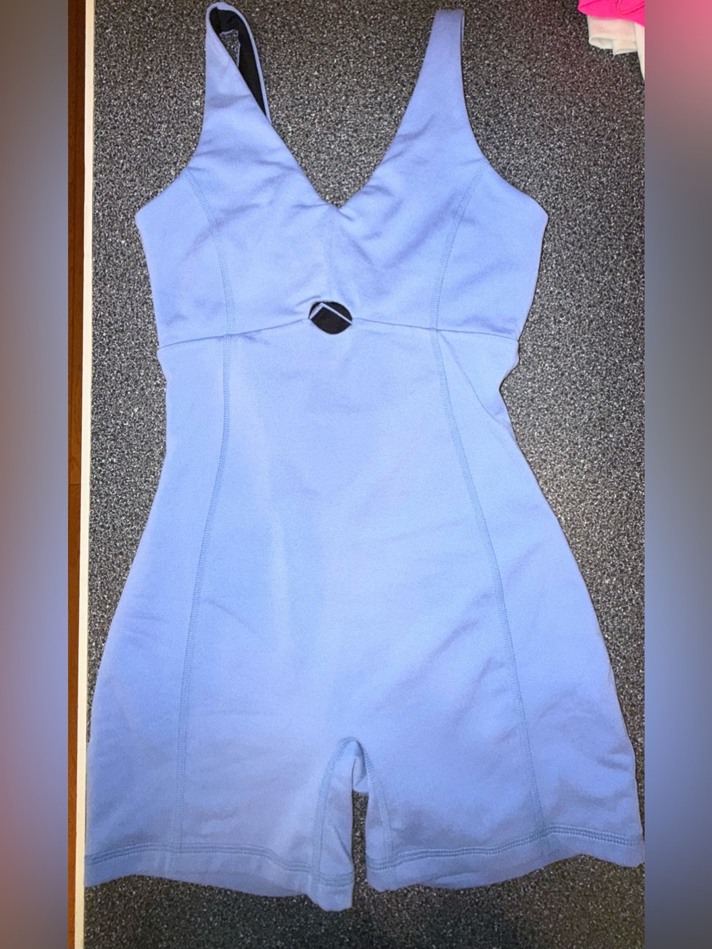 Jo & Jax Light Blue/Purple Unitard/Biketard Size Adult XX-Small